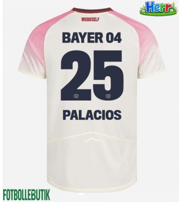 Bayer Leverkusen Exequiel Palacios #25 Bortatröja 2025-26 Kortärmad